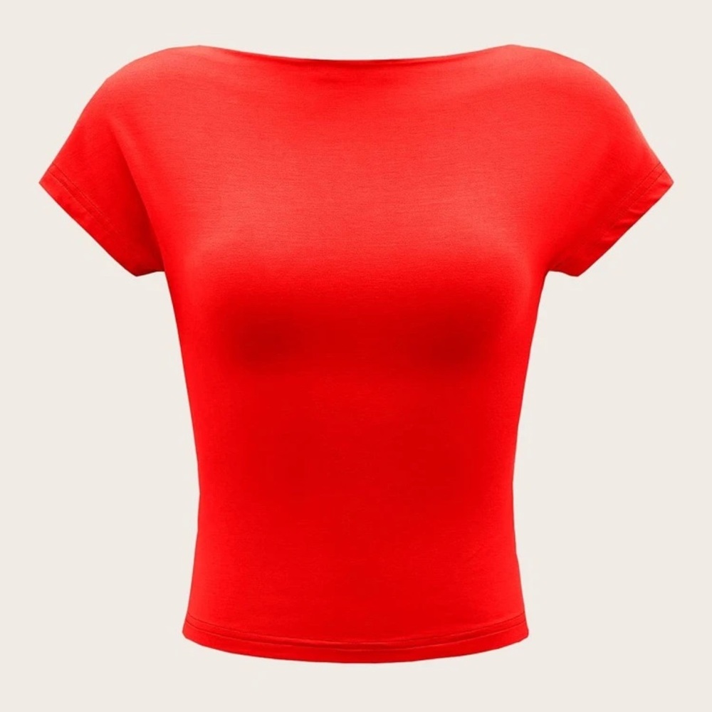 2 BRAND NEW BACKLESS CROPTOPS